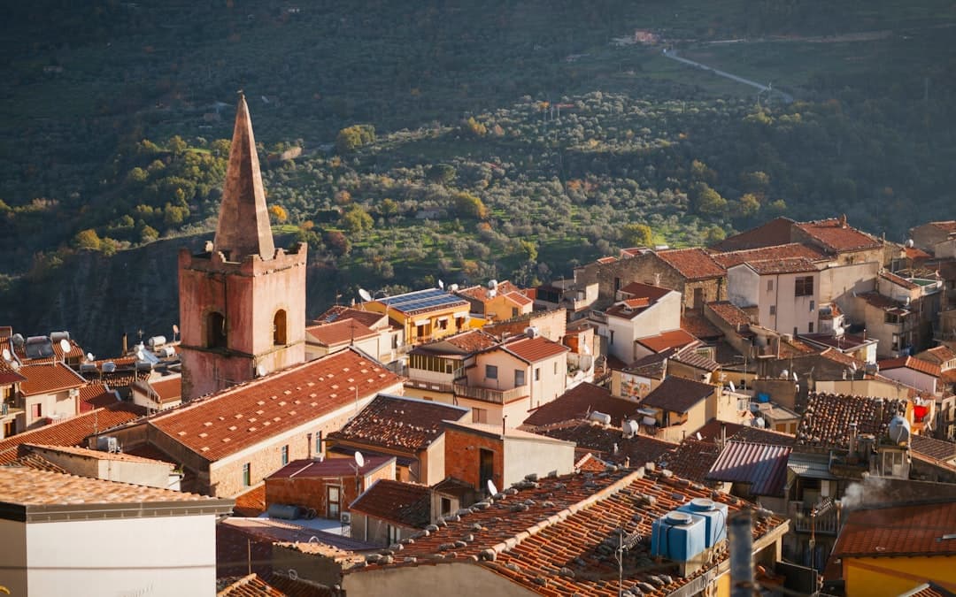 View of Montieri, Tuscany, Italy – €1 House Program