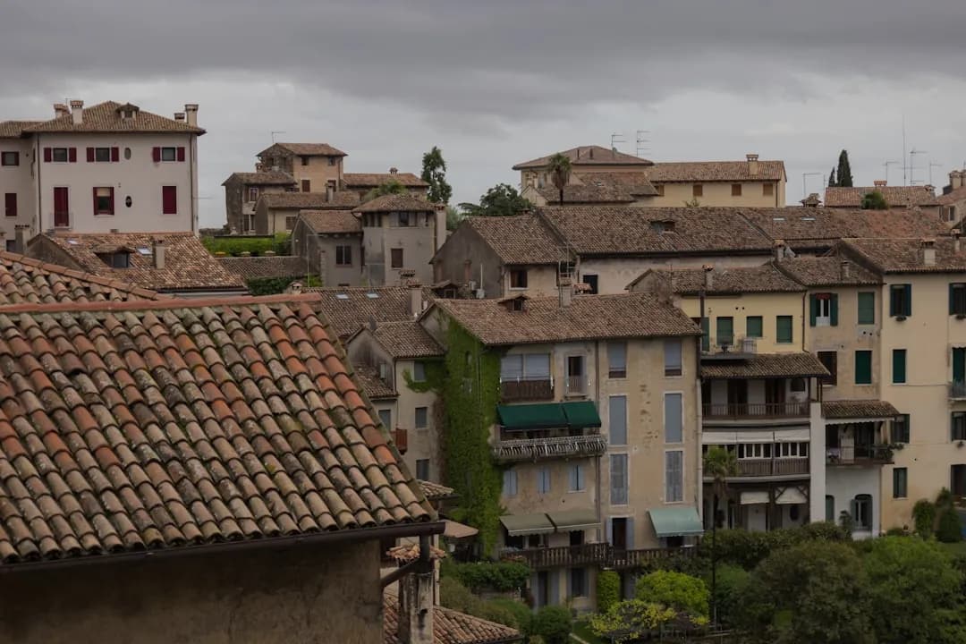 Sicily village architecture and 1 Euro house research