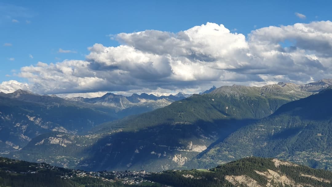 View of Oyace, Aosta Valley, Italy – €1 House Program