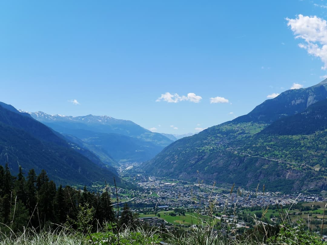 View of Oyace, Aosta Valley, Italy – €1 House Program