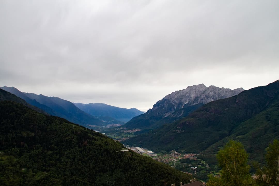 View of Oyace, Aosta Valley, Italy – €1 House Program