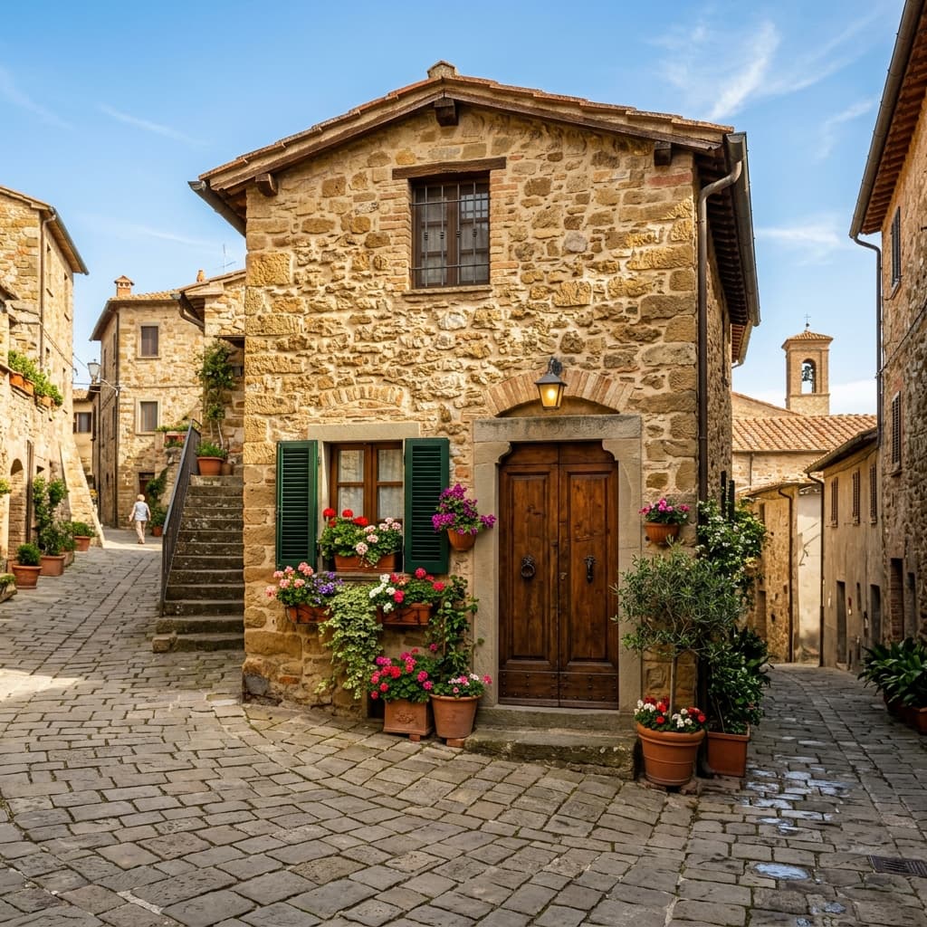 The Tuscan Dream Realized After Renovation