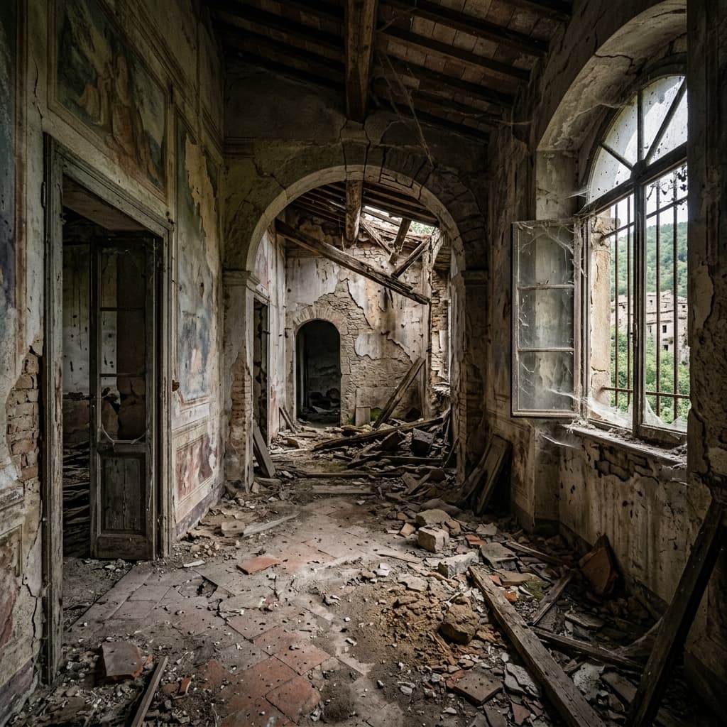 A Sicilian Hideaway Before Renovation